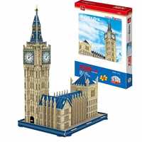 Puzzle 3D BIG BEN Londyn Premium Duży Dla Dzieci Dorosłych 43cm 77 el