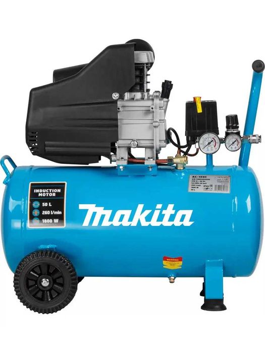 Компресор повітряний Makita 50 л 1.8 кВт 8атм 260 л/хв компрессор PL