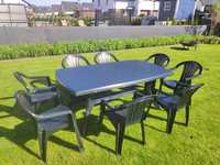 Zestaw mebli ogrodowych stół ogrodowy Curver krzesła ogrodowe