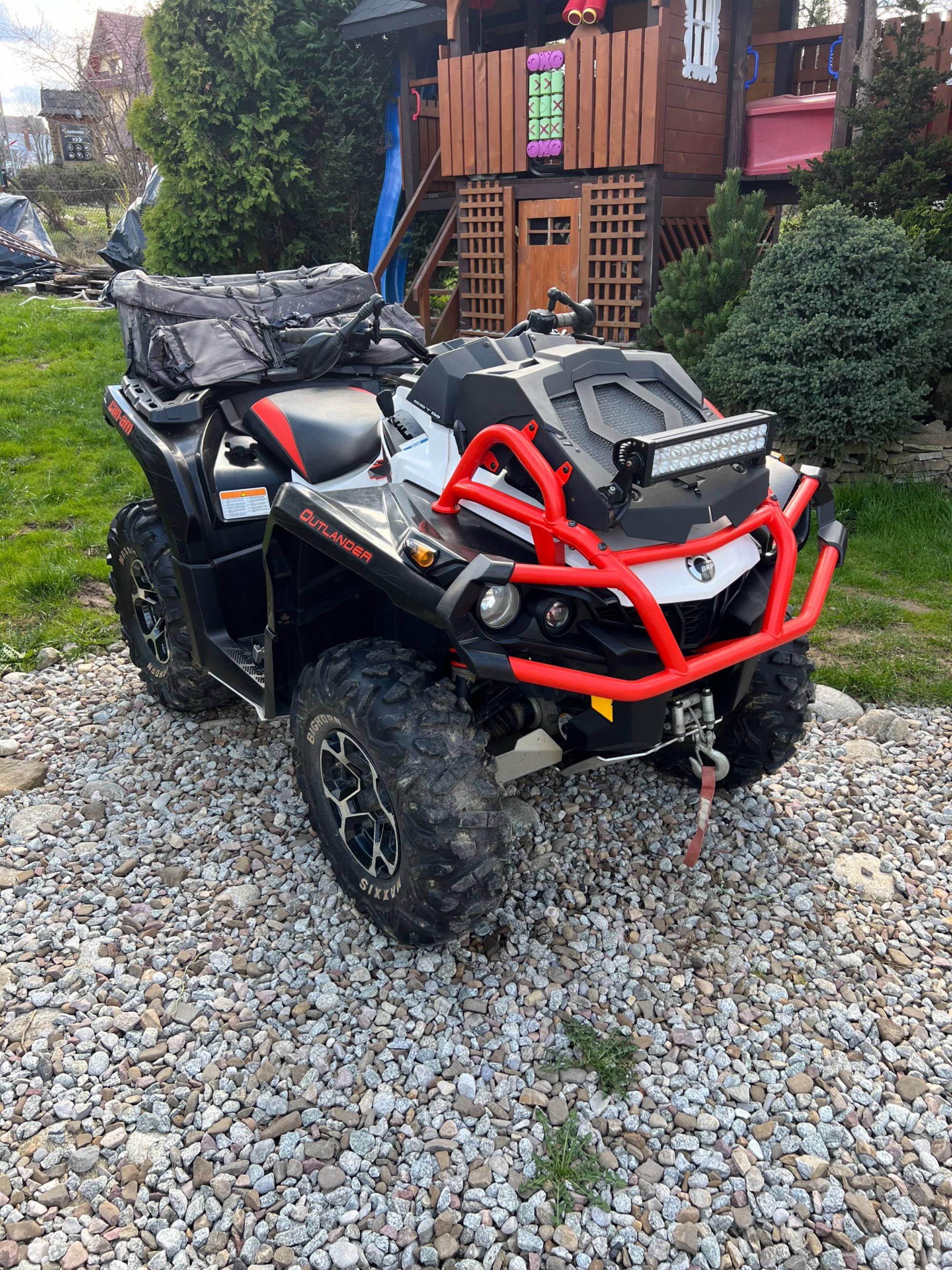 Can am outlander XMR 650 zarejestrowany, pierwszy właściciel salon PL