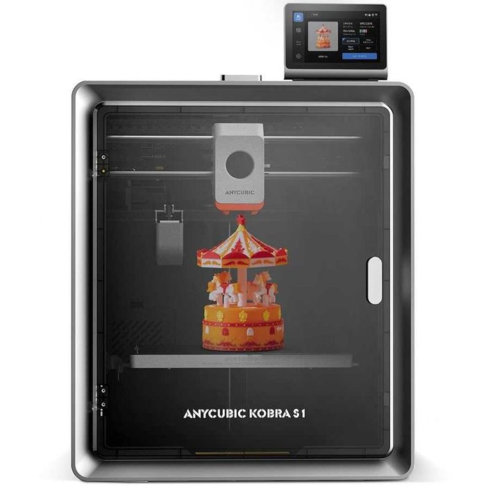 URGENTE! Anycubic Kobra S1 – Impressora 3D ultra rápida | Nova