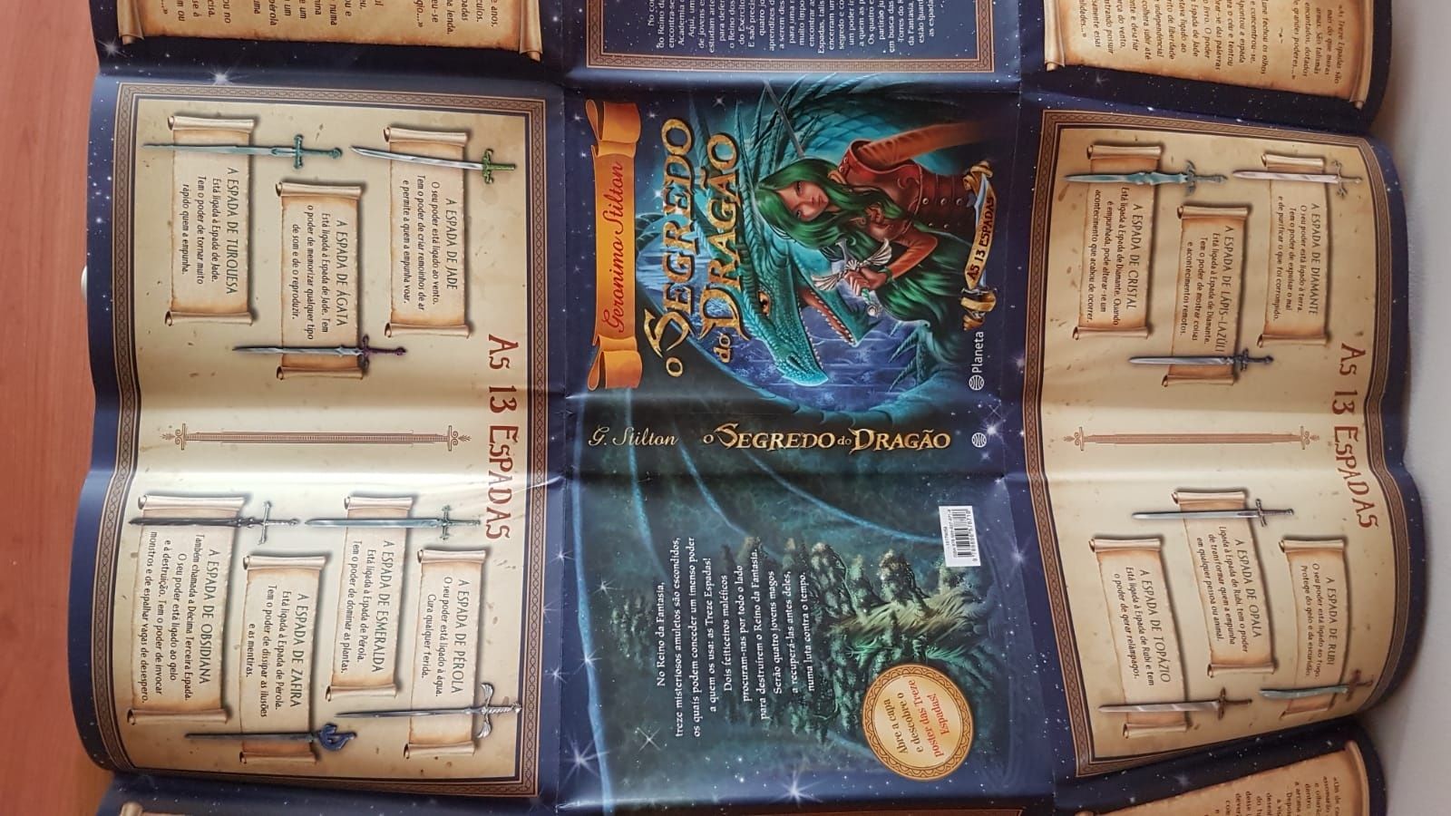 Coleção 13 Espadas, de Geronimo Stilton