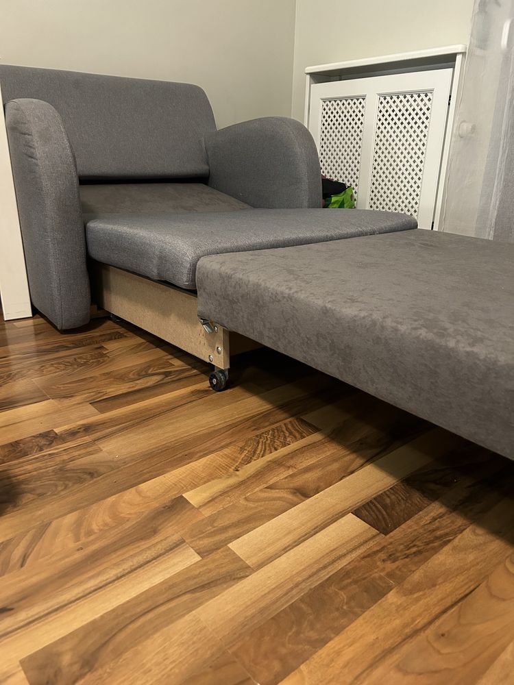 Sofa jednoosobowa rozkładana