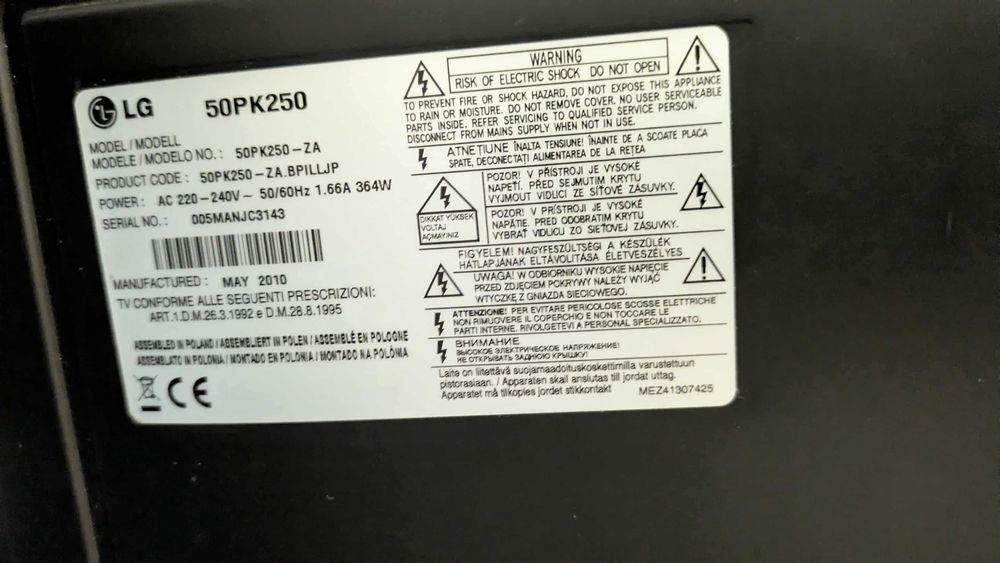 TV  49" LG + Suporte