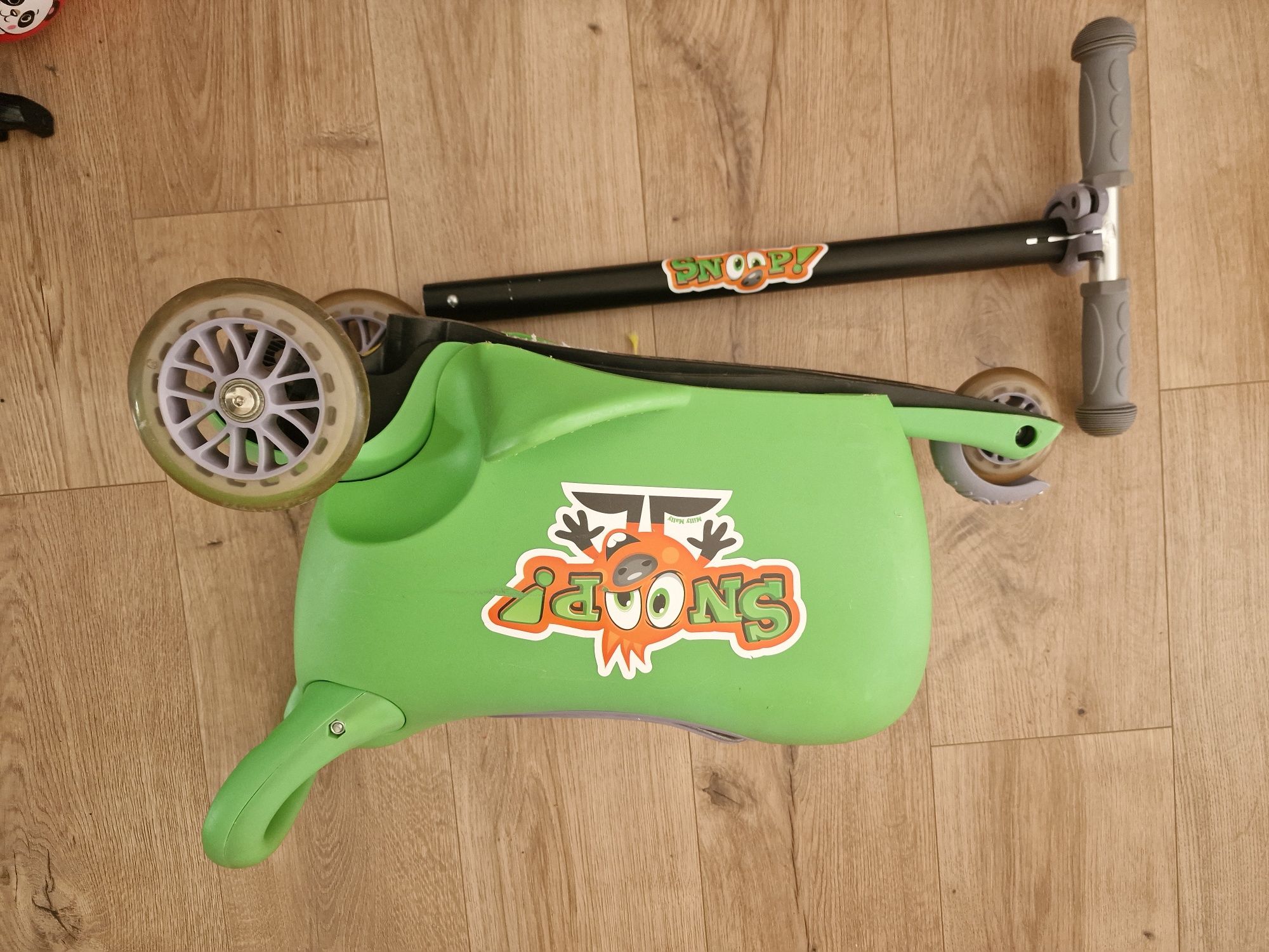 Milly Mally Snoop! 3w1 jeździk, hulajnoga