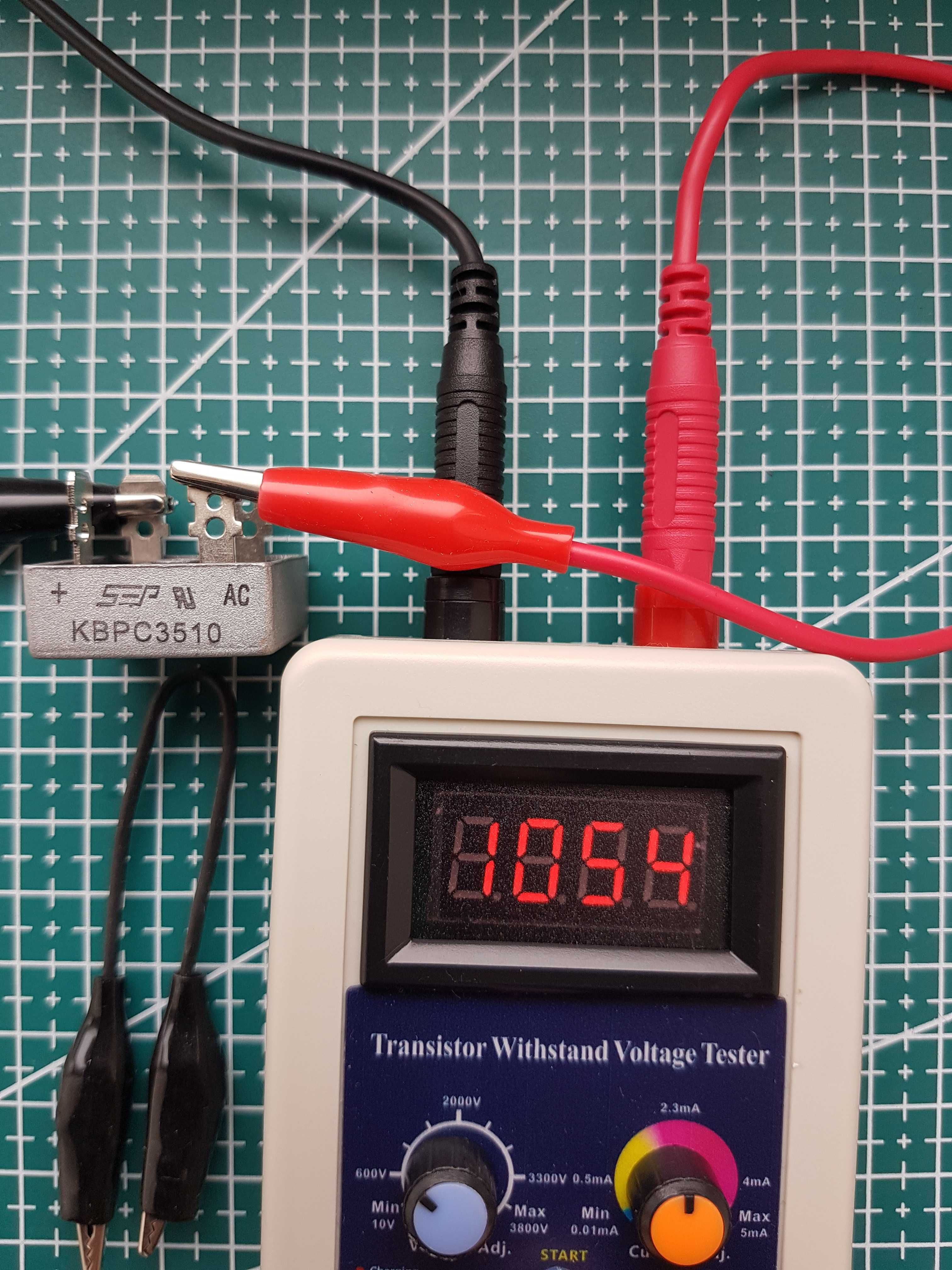 Цифровой тестер напряжения IGBT транзисторов.