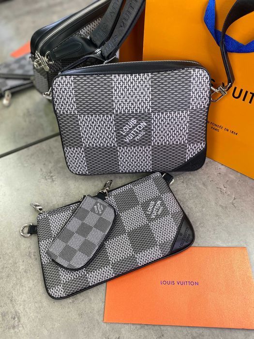 Мессенджер Trio Louis Vuitton сумка трио Луи Виттон c765
