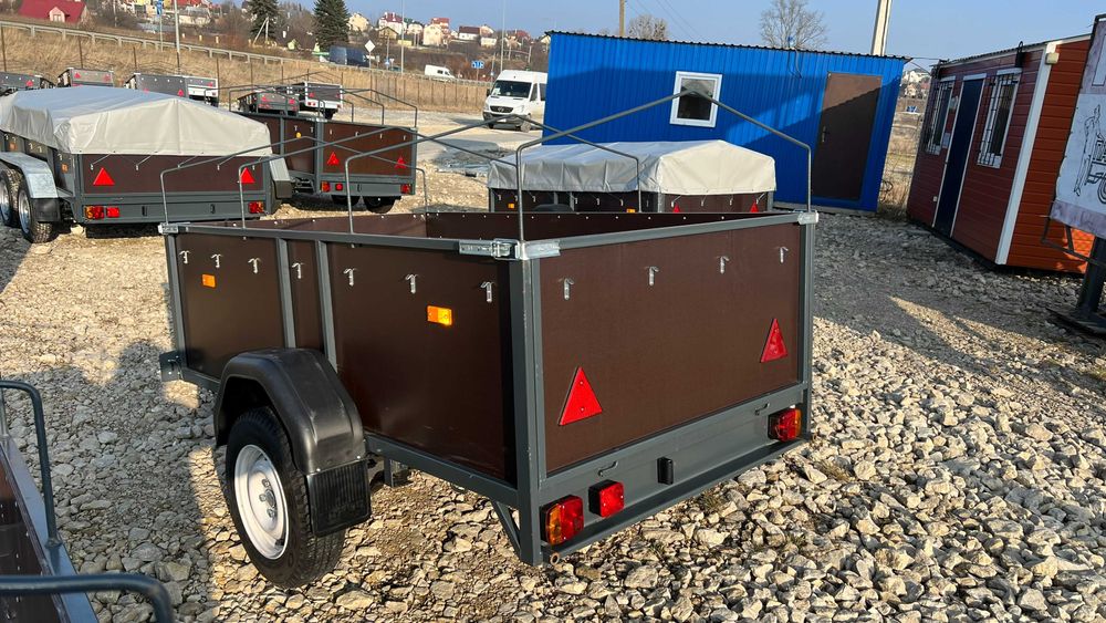 Прицеп до легкового авто : 2,15 х 1,26 м борт 60см , фанера