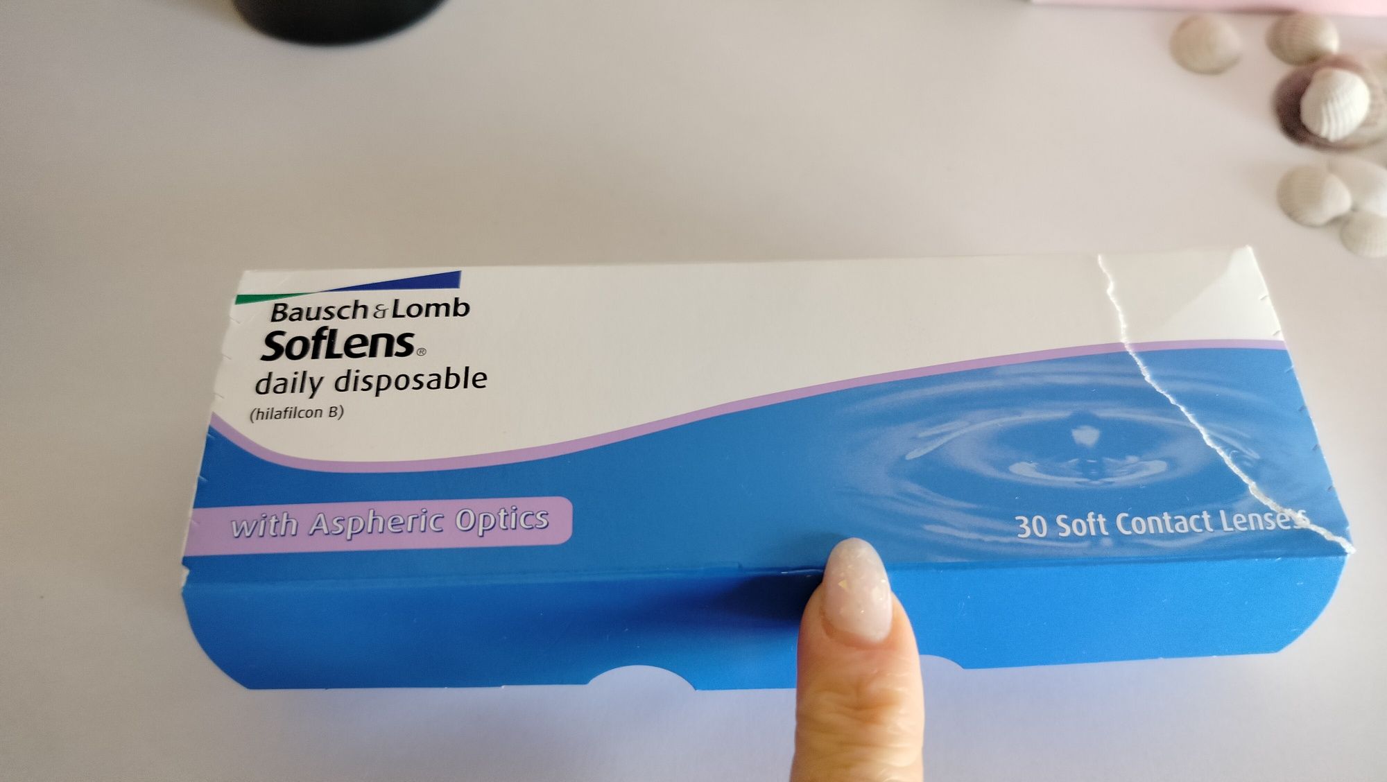 Soczewki kontaktowe jednodniowe Bausch&Lomb asferyczne