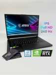 Тонкий флагман MSI GS65 – RTX 2080 / 240 Гц / 32GB RAM/ 1 Tb SSD