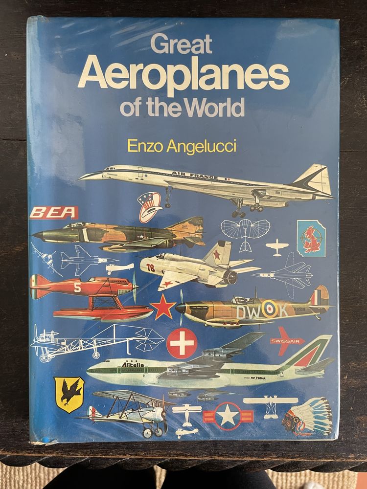Livro “Great Aeroplanes of the world”, de Enzo Angelucci