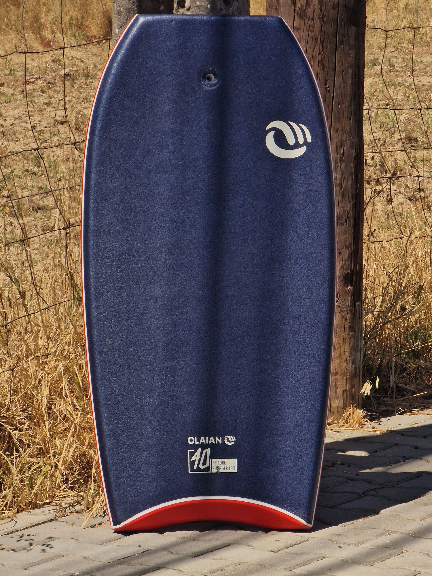 RADBUG Prancha de Bodyboard 900 nível experiente - Azul e vermelha