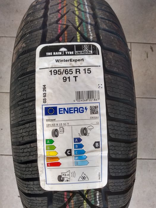 Nowe opony zimowe Uniroyal 195/65R15. MONTAŻ GRATIS !!!