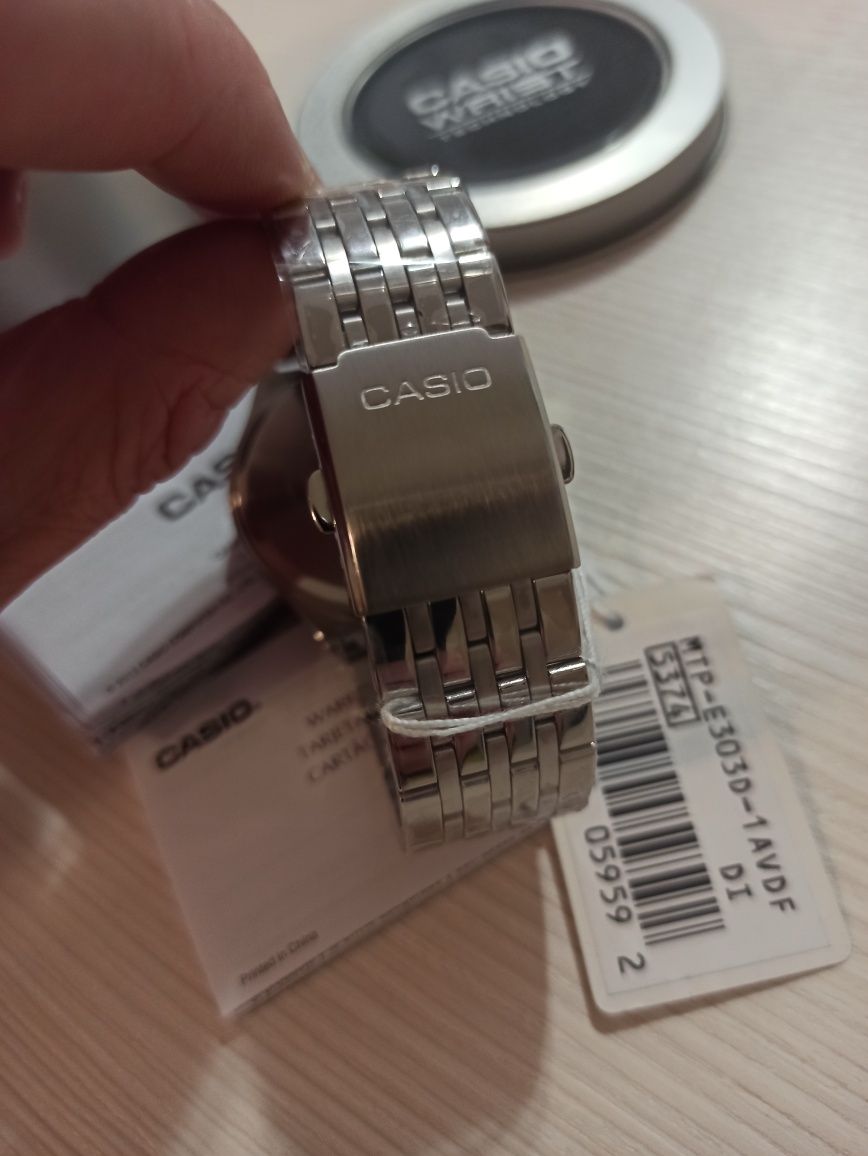 Часы Casio MTP-E303D-1A ОРИГИНАЛ! Мужские Касио Годинник Касіо Новое