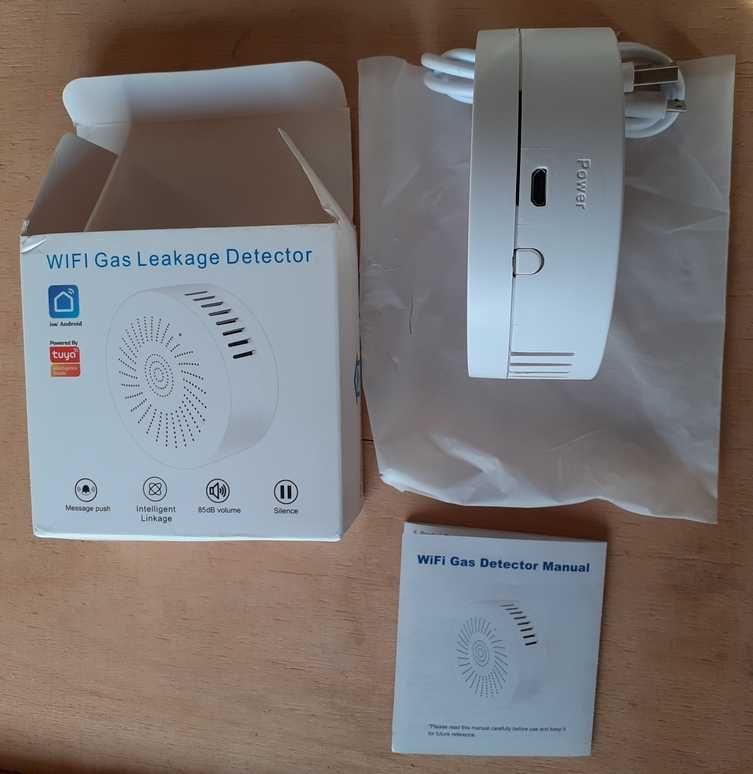 Датчик Сигналізація витоку природного газу Smart Home WiFi