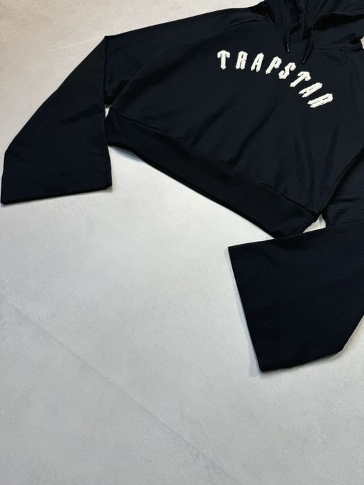 Худи Trapstar avangard Y2K черный женский (оригинал)