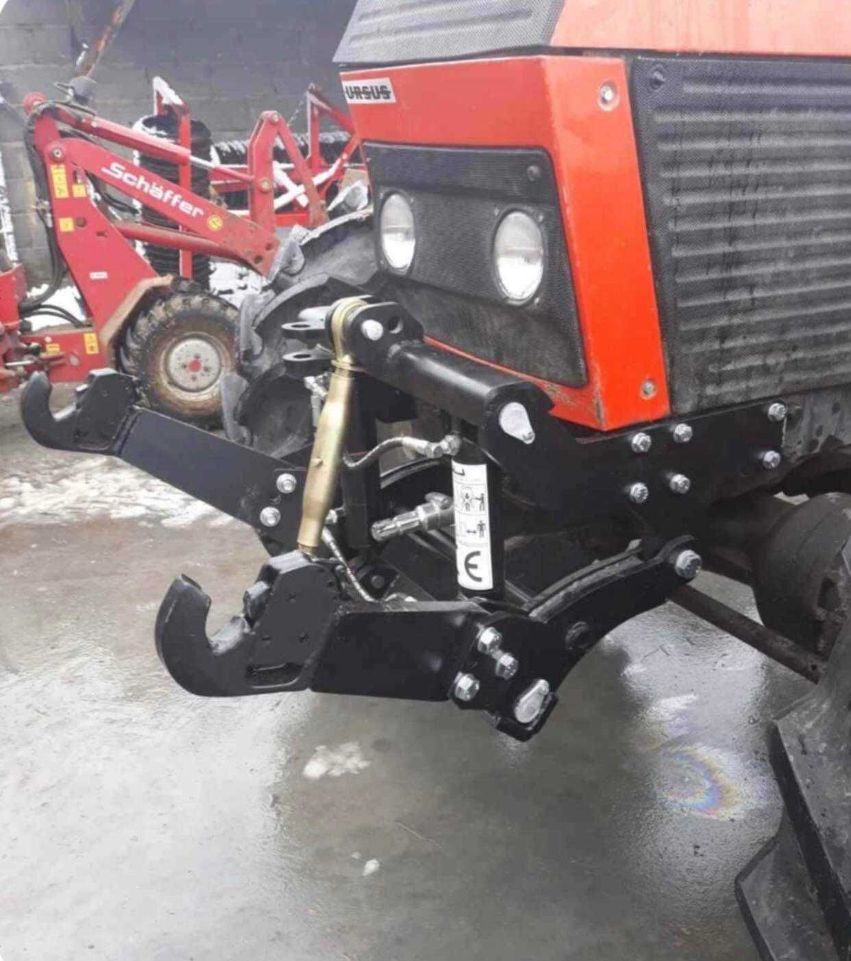 Nowy tuz na przód traktora udźwig 3 tony solidny montaż Transport