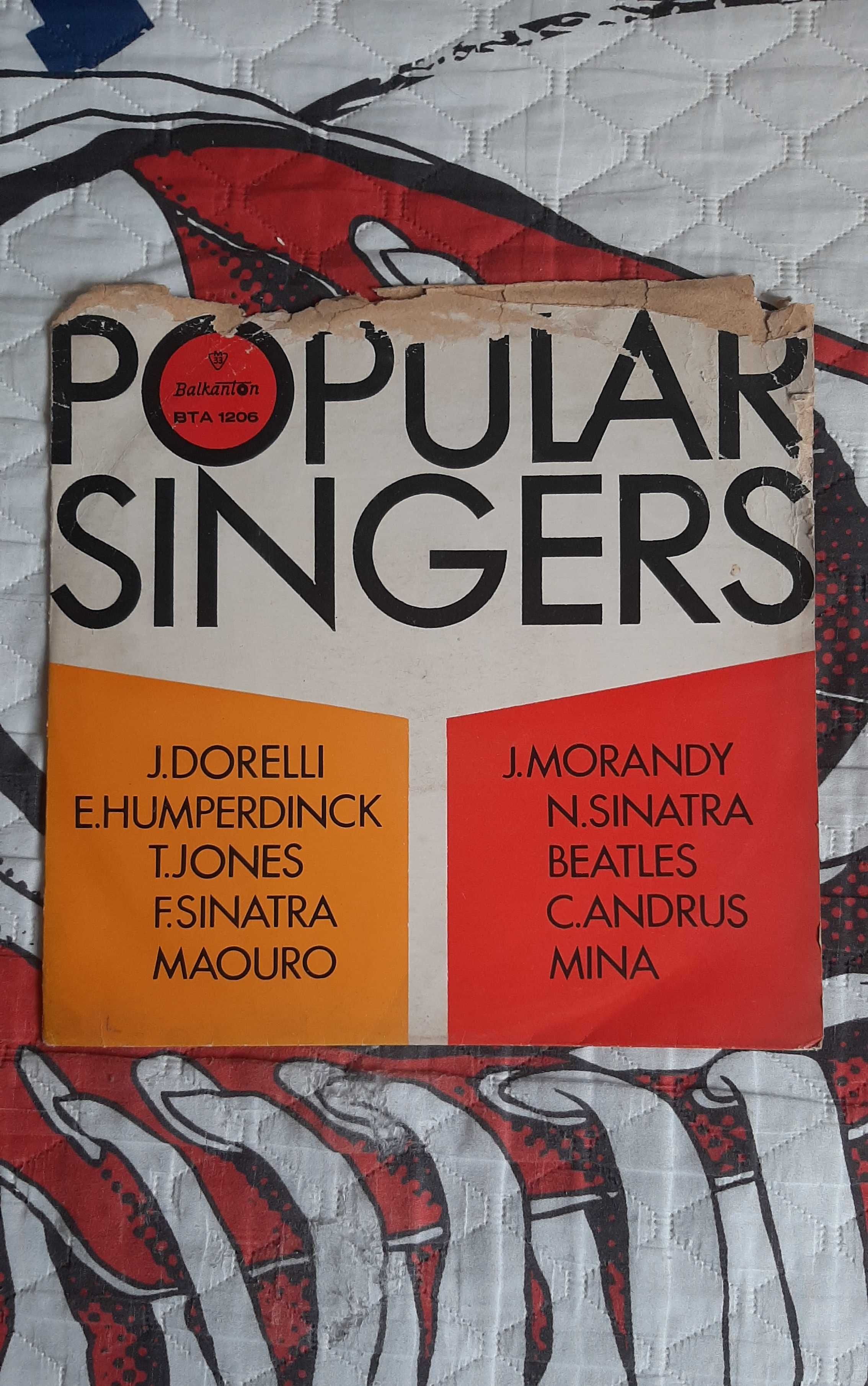 Popular Singers winyl