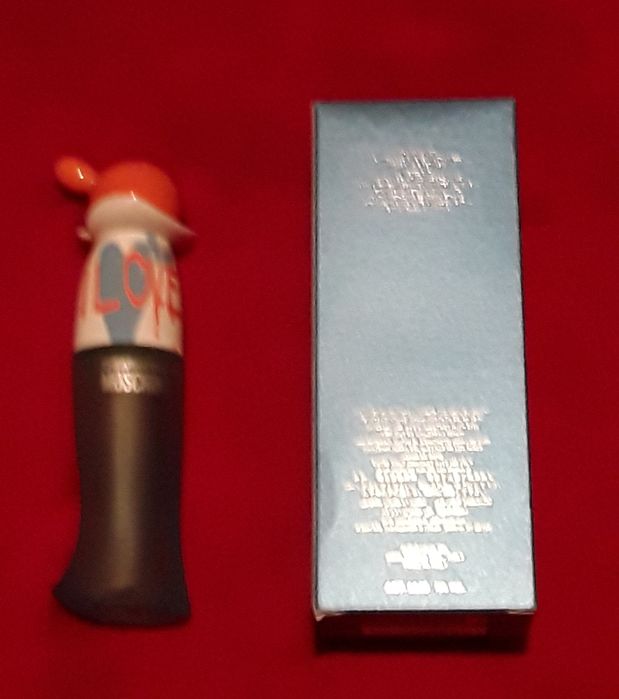 Frasco perfume VAZIO Moschino I Love Love, para colecção