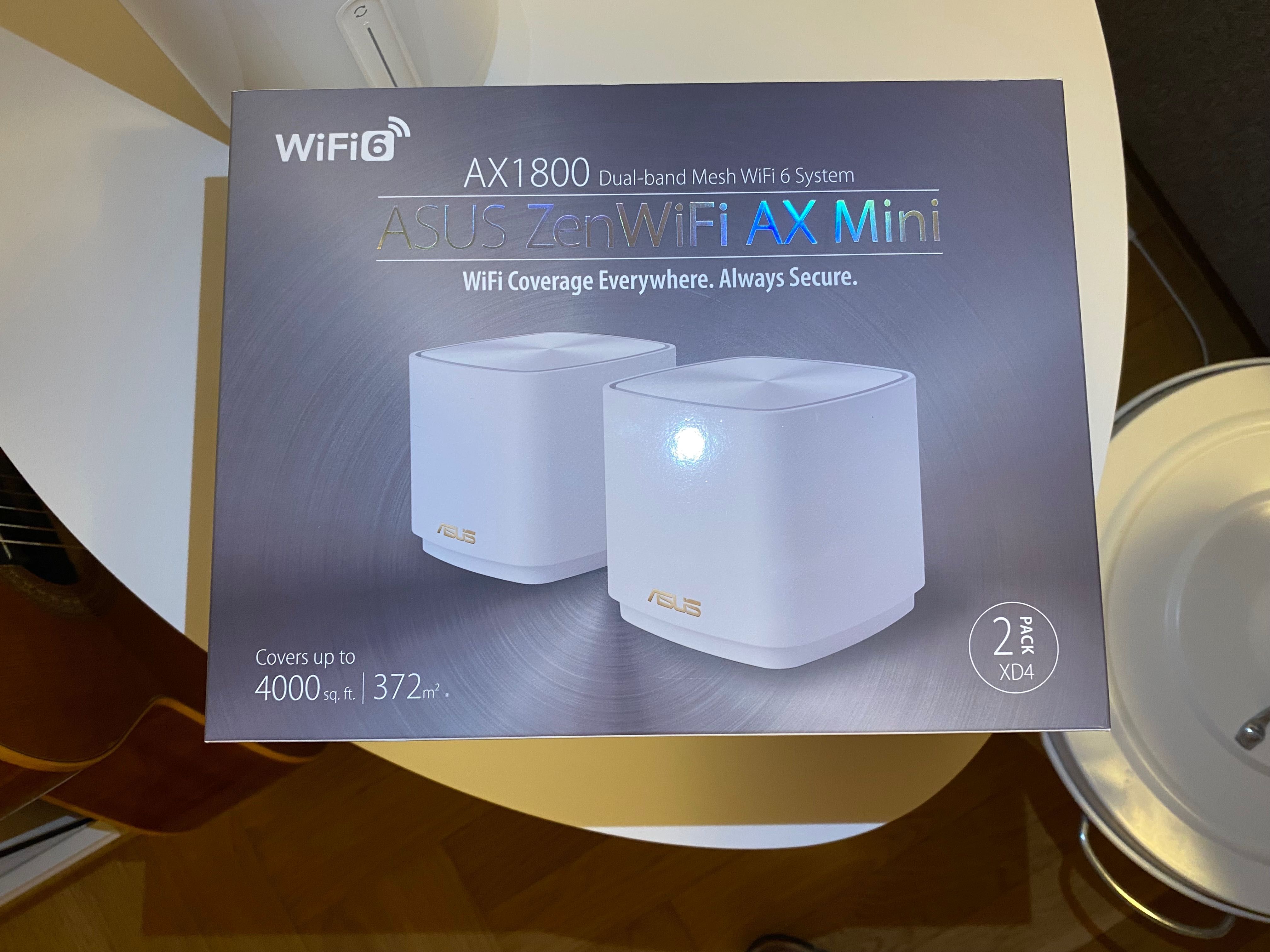 Router na gwarancji Asus ZenWifi AX Mini XD4 2 szt.