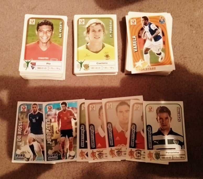 Cromos Campeonato Português Futebol 2012/13 (novos)