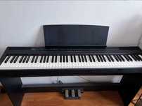 Piano Yamaha P-105 + Móvel + 3 Pedais