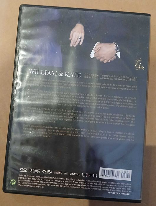 DVD William & Kate Documentário