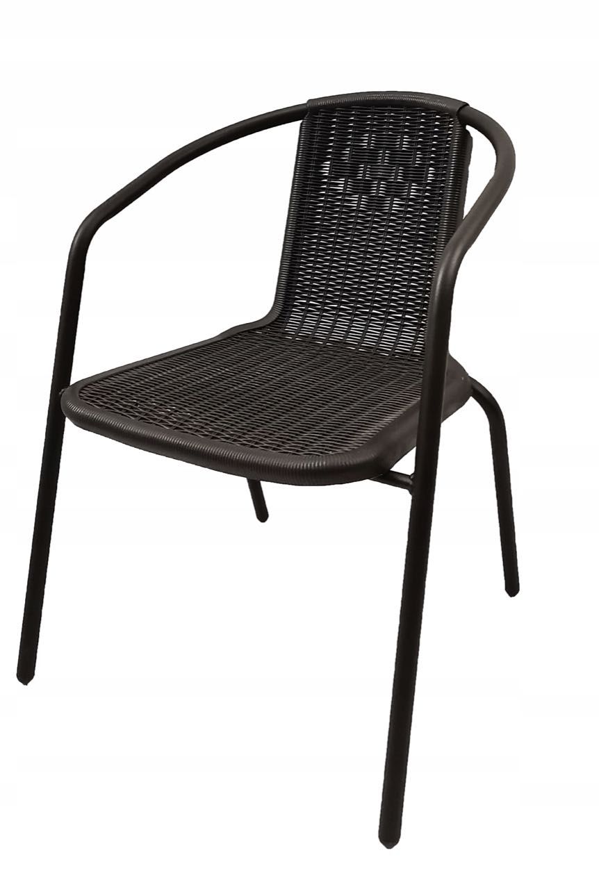 PREMIUM‼️Zestaw Mebli Ogrodowych 4x Krzesło + Stolik HIT 2024