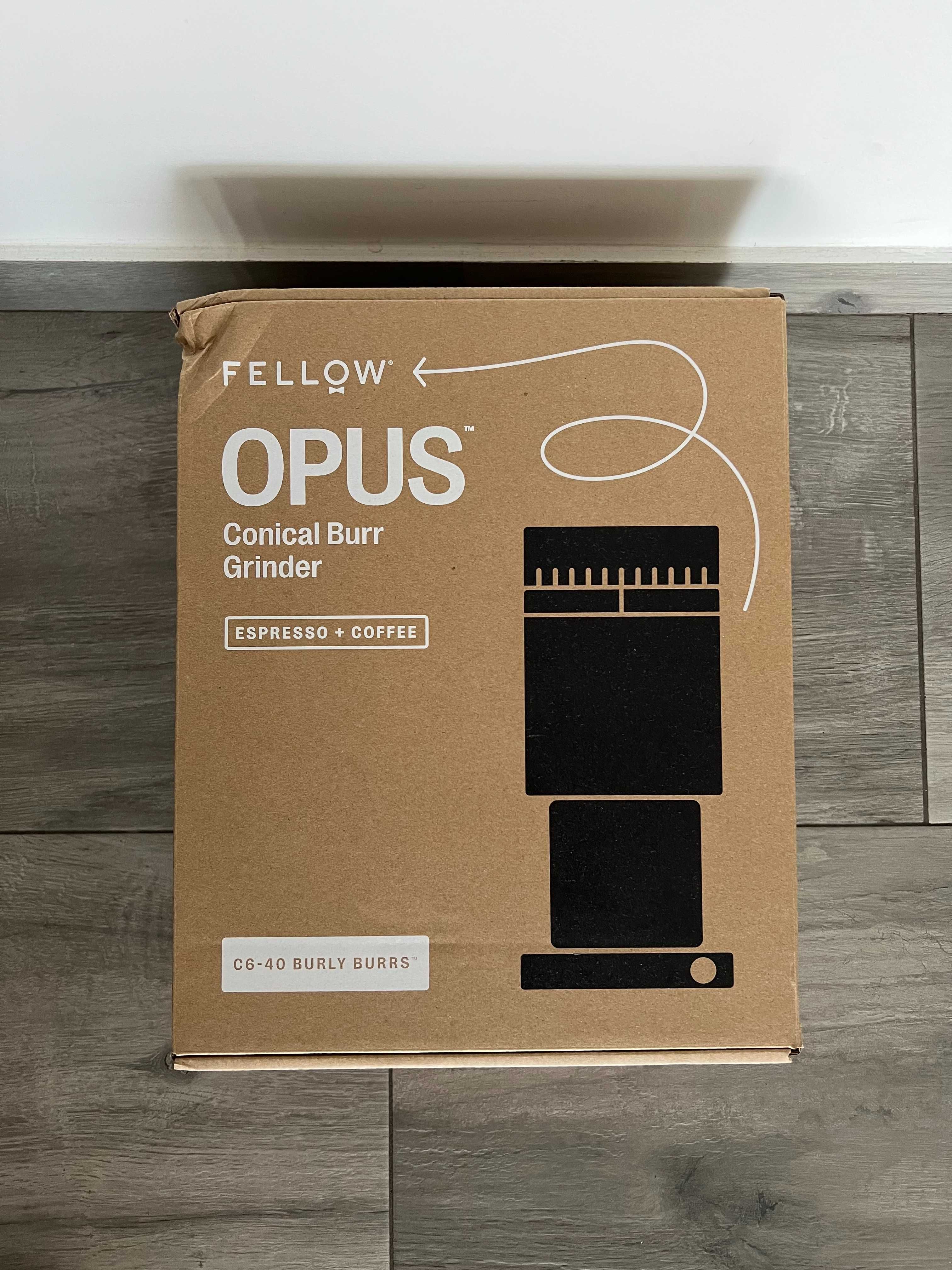 Automatyczny młynek do kawy Fellow Opus C6-40 jak nowy
