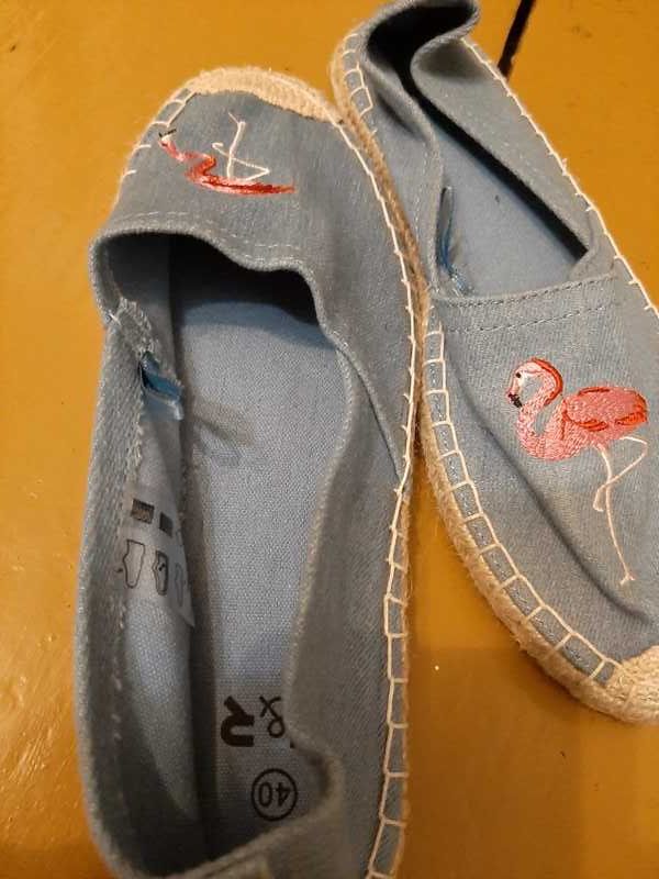 Espadryle rozmiar 40