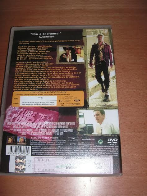DVD Clube de Combate ( Acção )