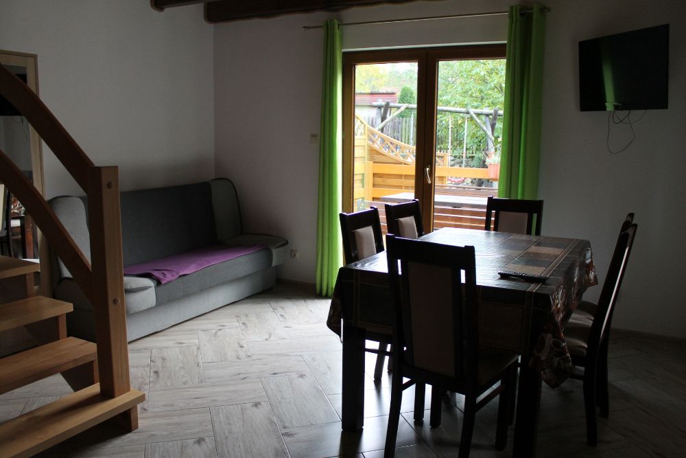 Domek nad jeziorem na Kaszubach, wędkowanie, pomost, kąpielisko