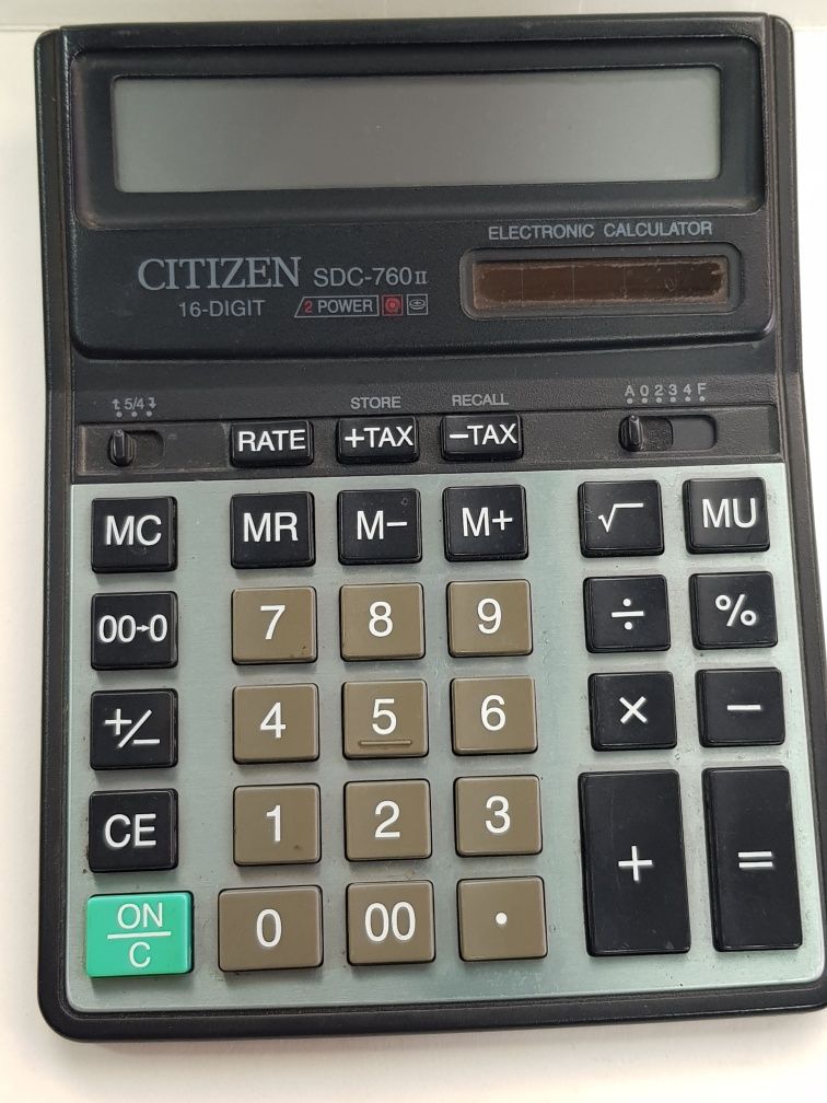 Калькулятор Citizen SDC-760n