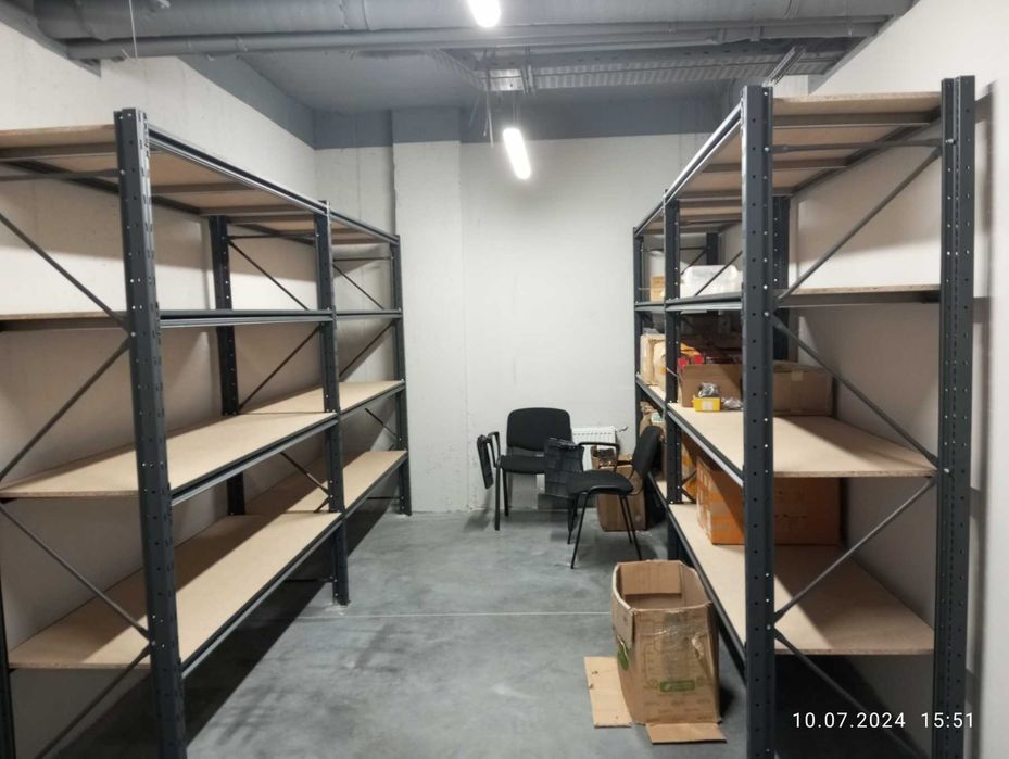 Стелаж на склад. В гараж. Складські металеві збірно розбірні. Шини