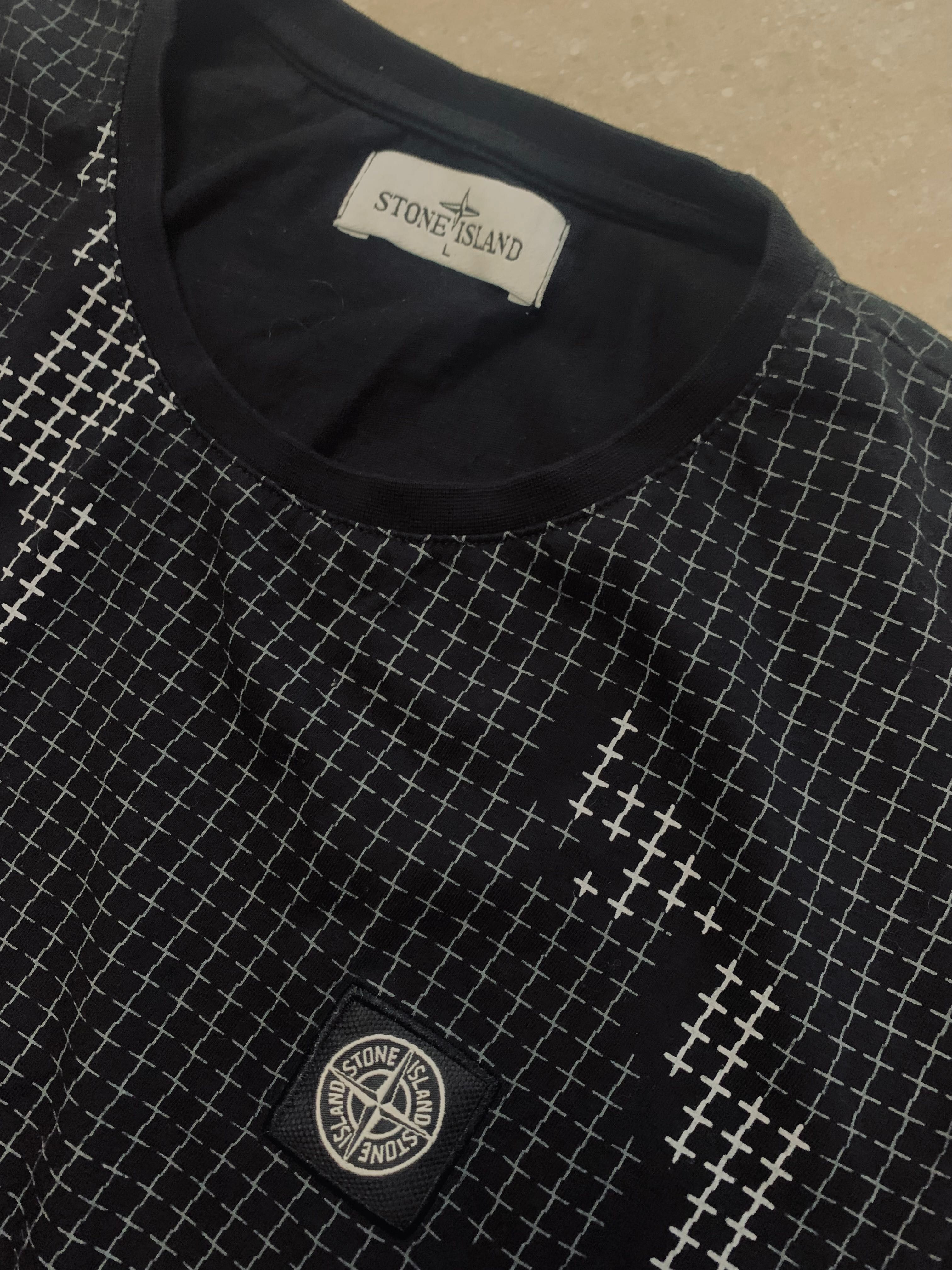Stone Island Komplet/zestaw szorty  i koszulka, jak nowy r. L T- Shirt