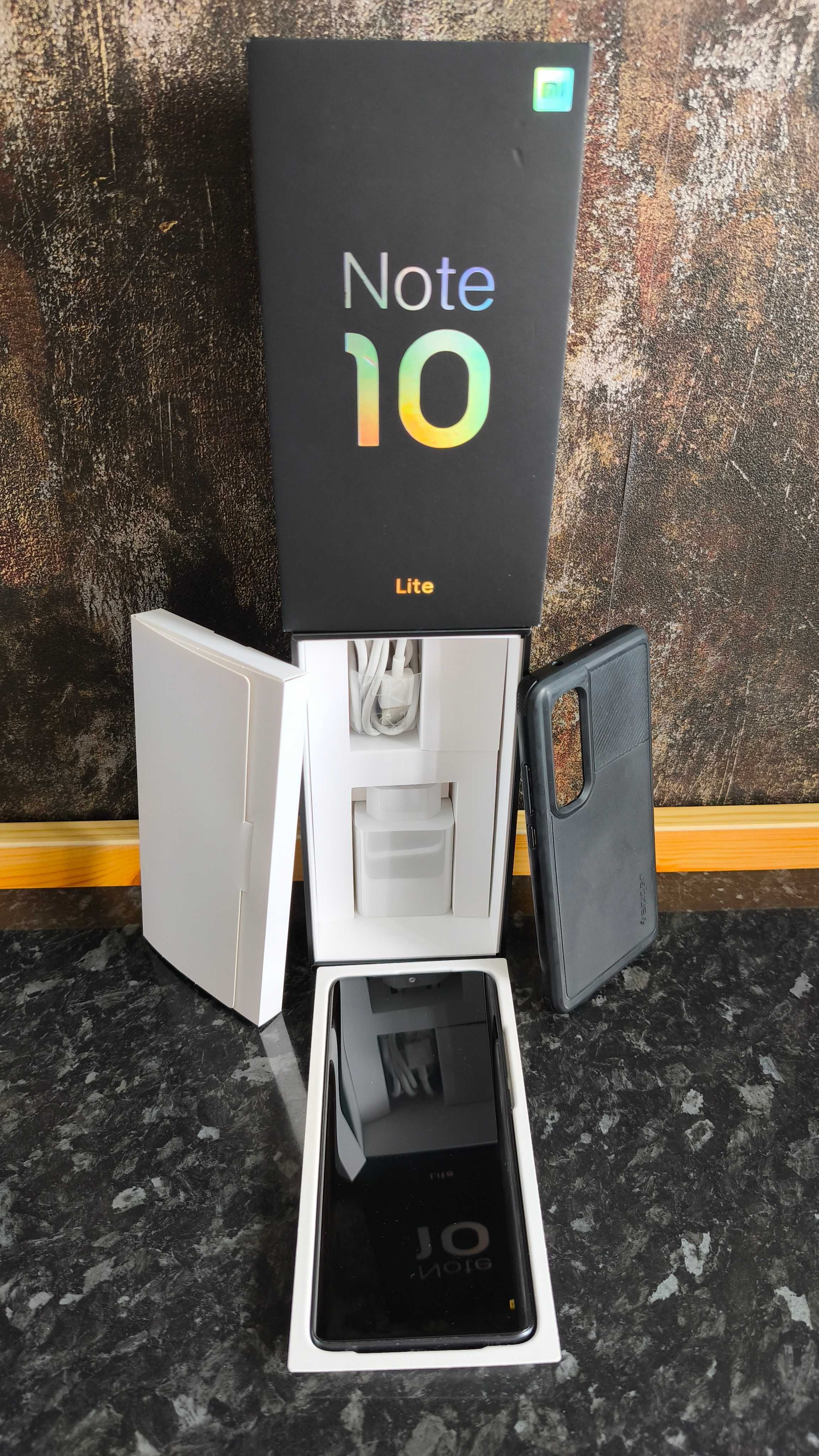 Xiaomi Mi Note 10 Lite Midnight Black 6GB RAM 64GB ROM + Etui Spigen