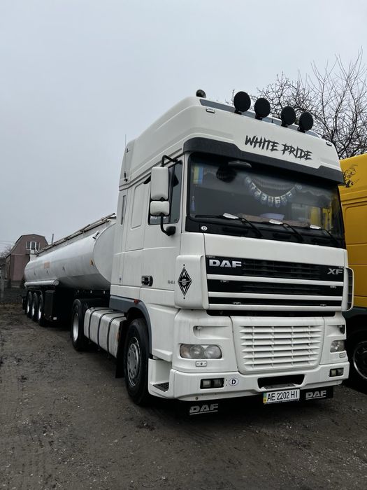 DAF XF95, EURO 3, бочка масловоз,автомат
