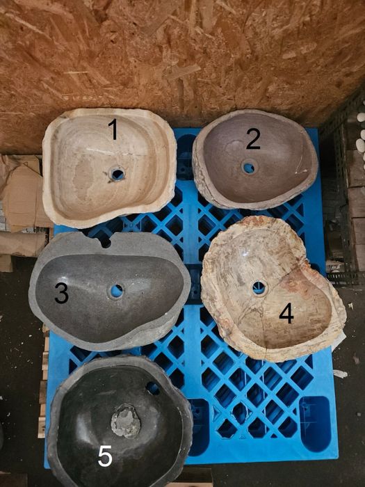Umywalki kamienne z mankamentami