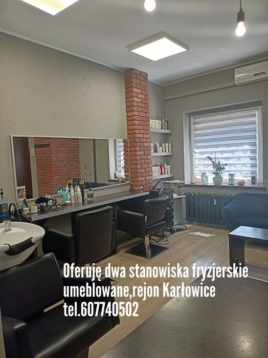 Wynajmę lokal użytkowy fryzjerce