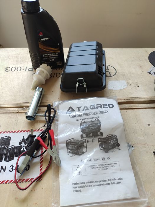 AGREGAT TAGRED 3500W+ olej+ filtr powietrza