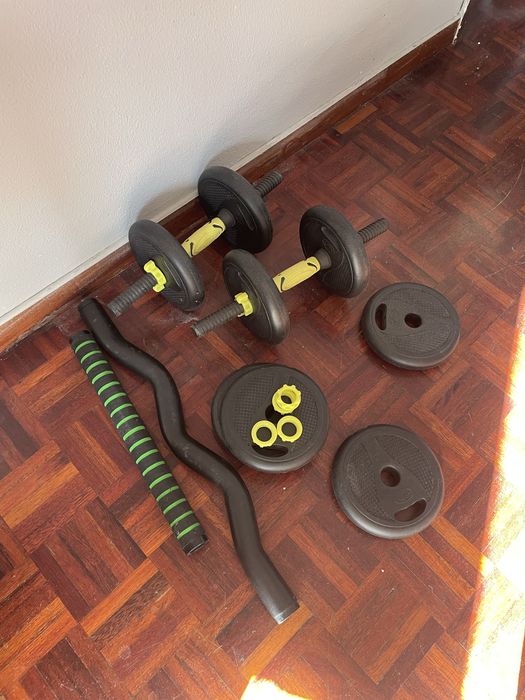 kit halteres ajustáveis