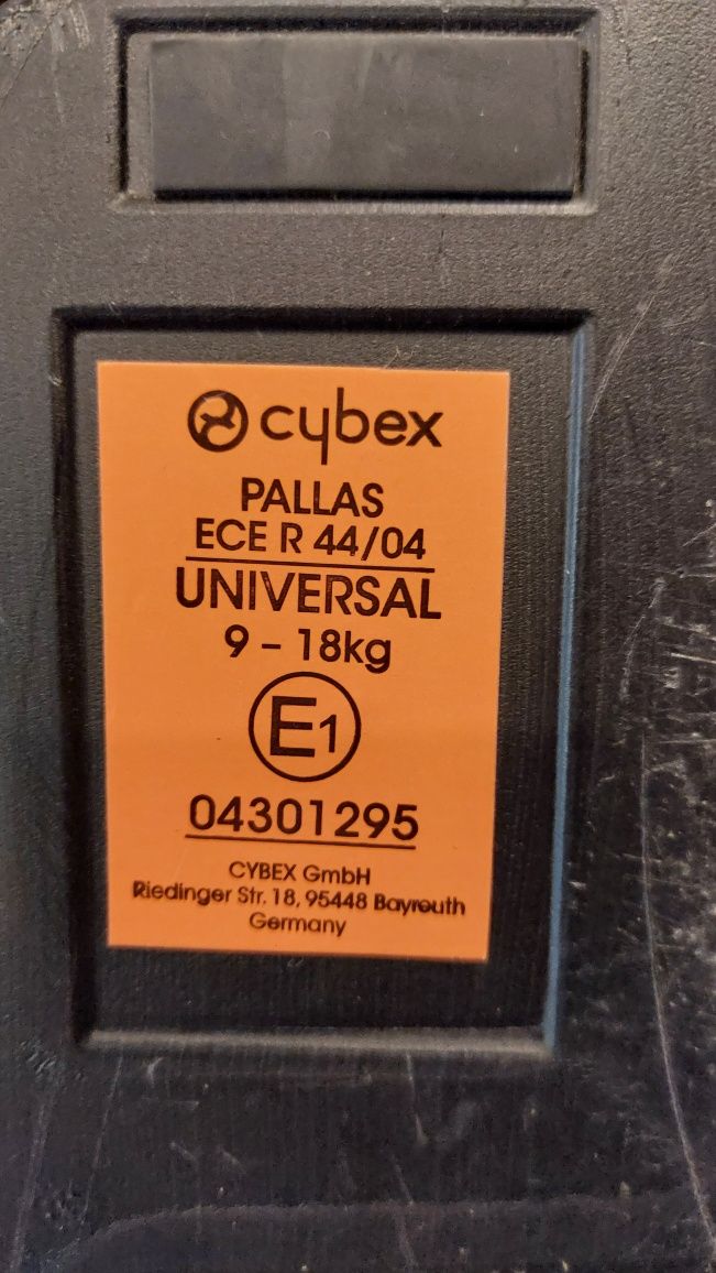 Cybex pallas fotelik samochodowy 15-36 kg