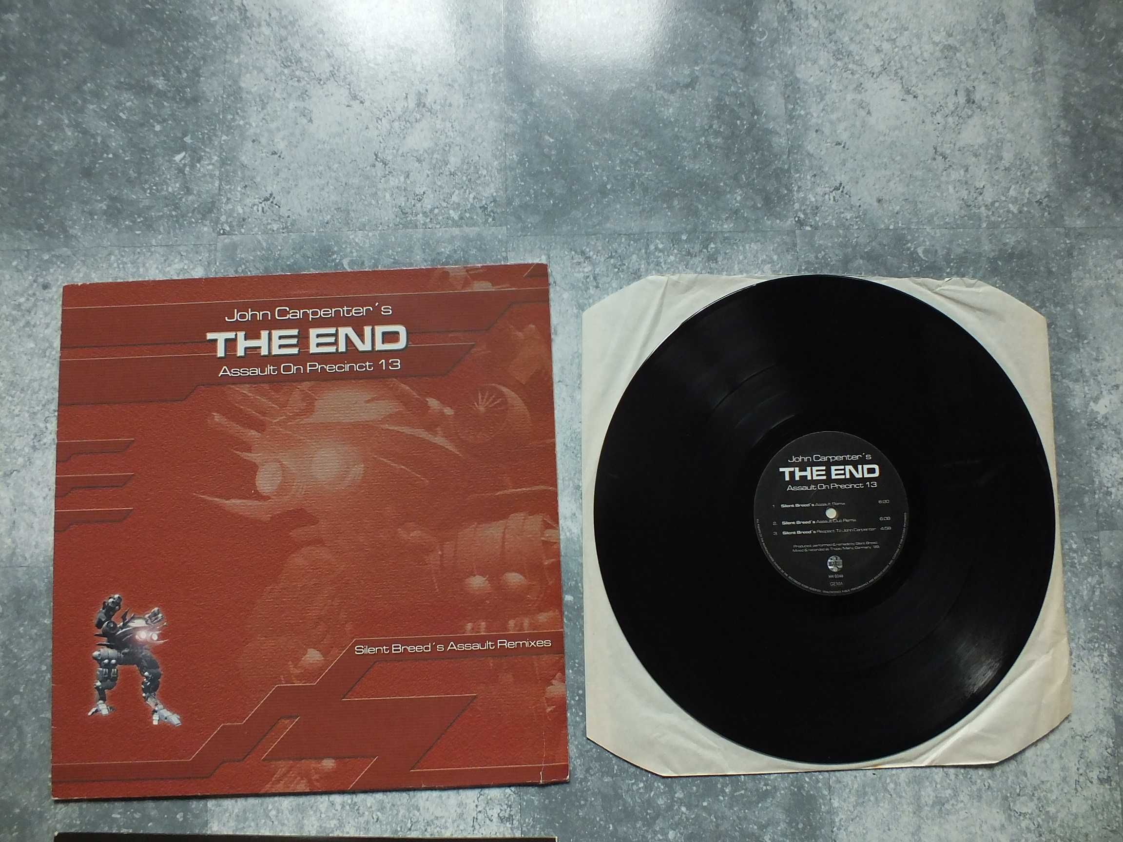 Płyta winylowa maxi single,JOHN CARPENTER- THE END Assault On Precinct