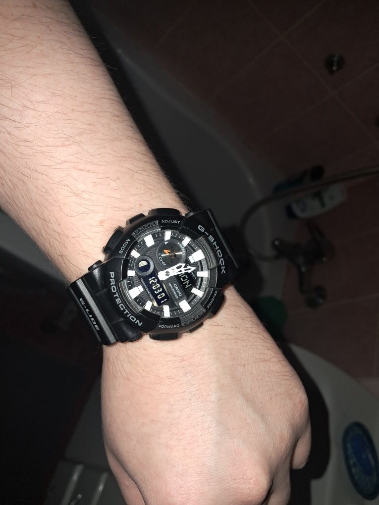 Часы Casio GAX-100B-1A G-Shock G-Lide