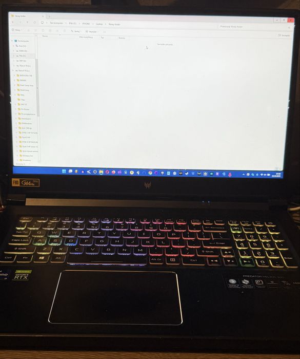 Laptop Predator PH317-55 RTX3080 8GB Intel® Core i9 i9-11900H 32GB RAM