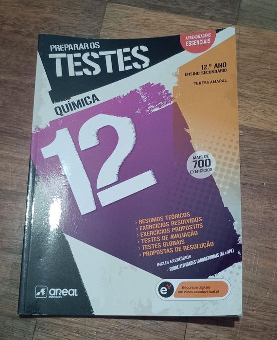 Preparar os Testes- Quimica 12- Areal Editores