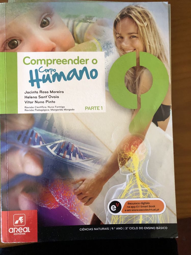 Manual Escolar "Compreender o Corpo Humano 9"