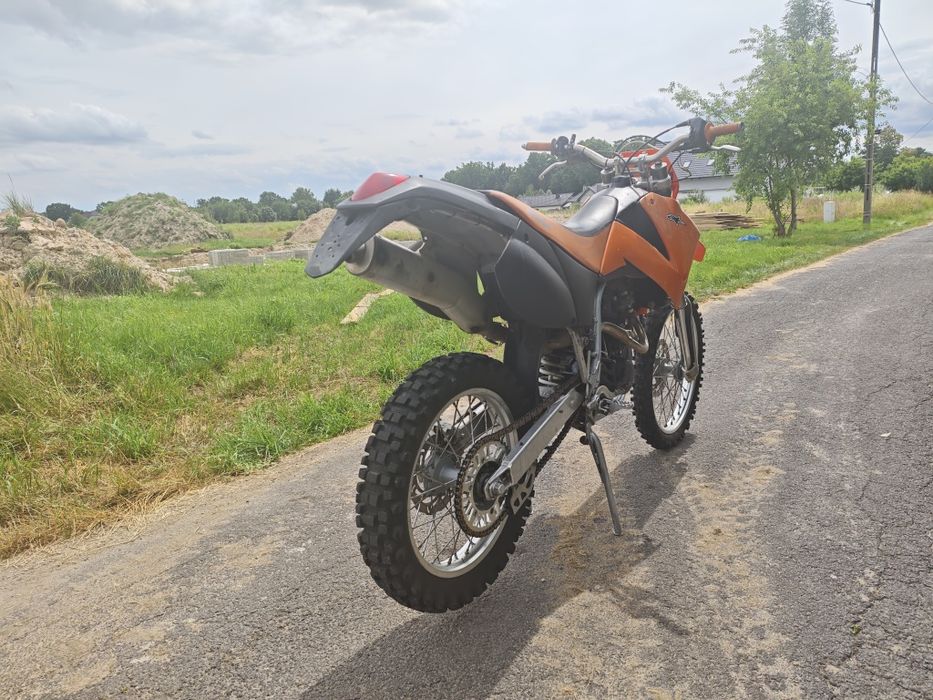 Ktm exc 400 bezwypadkowy Cross z możliwością rejestracji