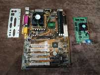 ABIT VH6 / Celeron 633 / 256Mb RAM / GeForce 2MX 200 / zasilacz