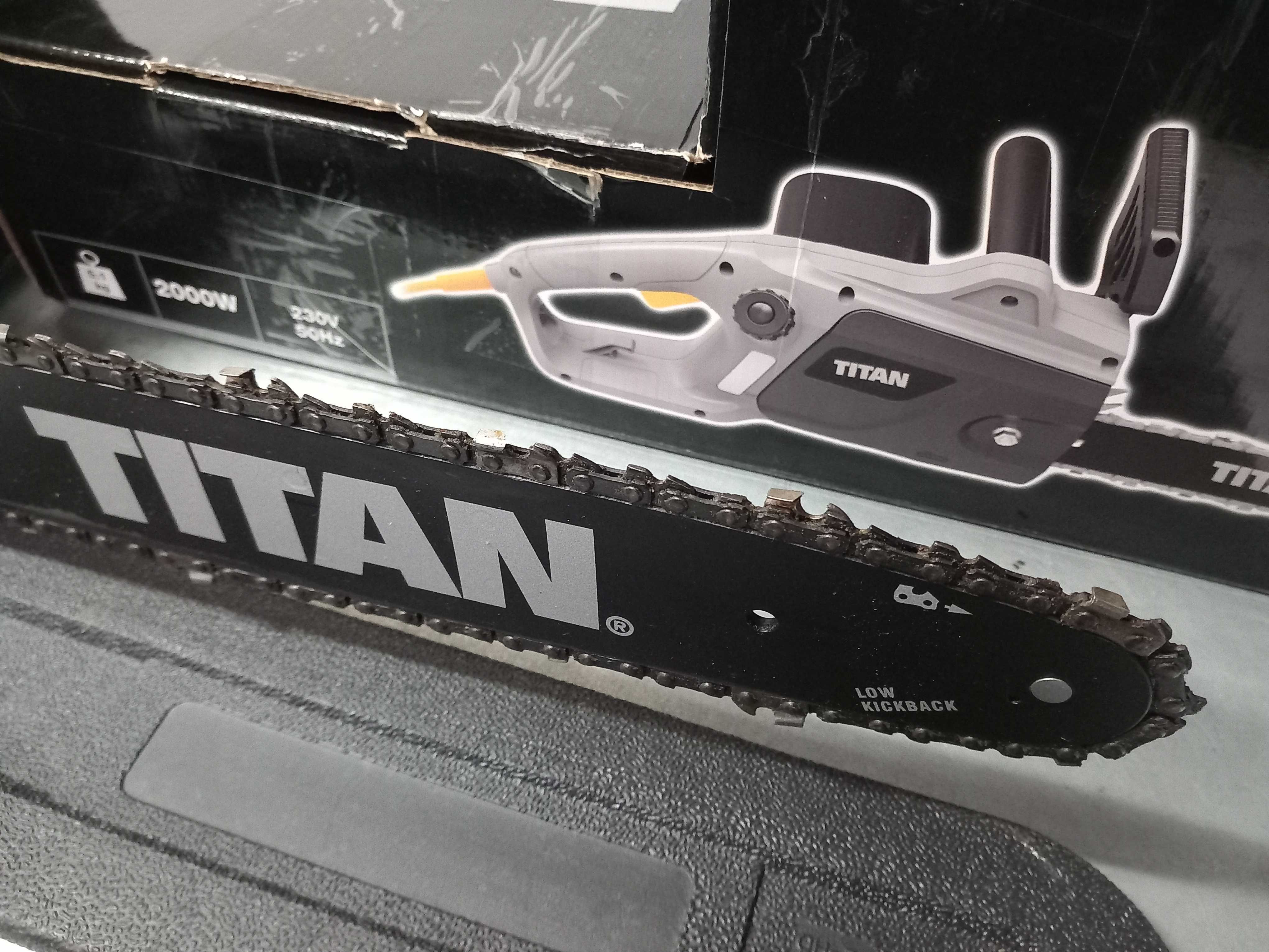 Piła pilarka elektryczna do drewan Titan 2000 Wat nowy model !!